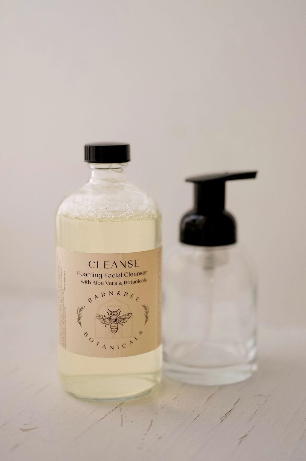 CLEANSE - Foaming Facial Cleanser WITH Foaming Pump Dispenser