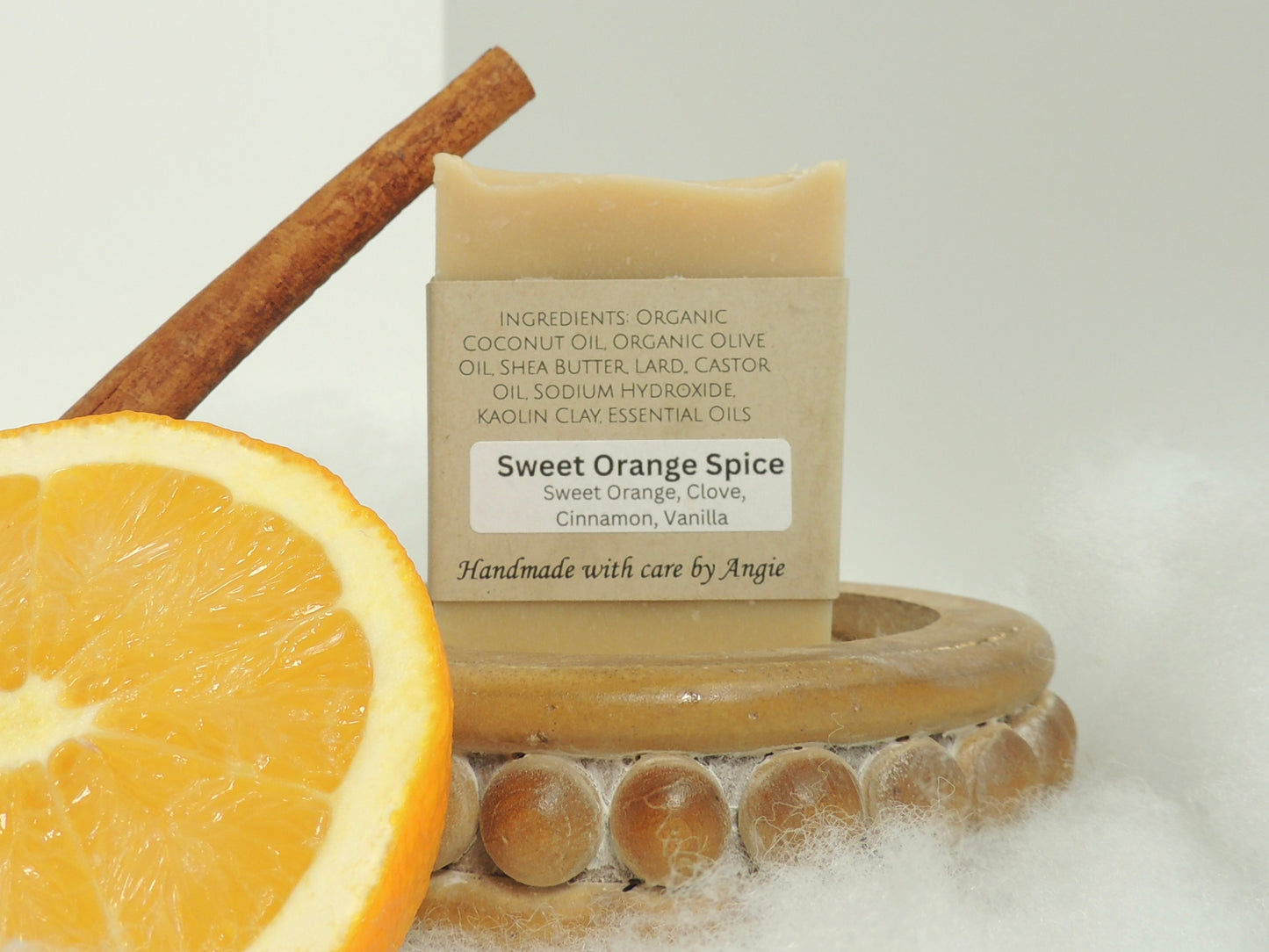 Sweet Orange Spice Goat Milk Soap 4oz